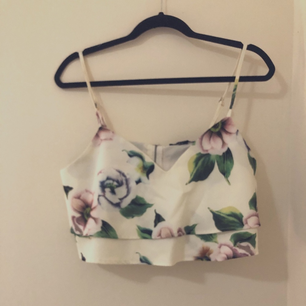 Flower Crop Top
